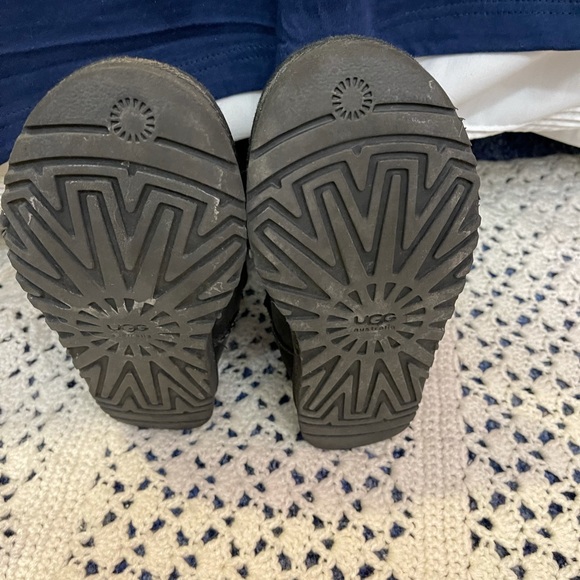 Classic Charcoal UGG Boot with Removable Sweater Size 6 - Picture 4 of 5